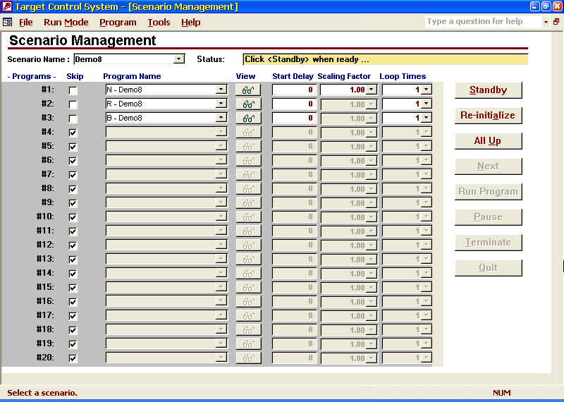 Target Control System [ Program Exercises ]